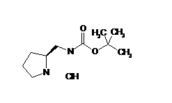 2-Methyl-2-propanyl [(2S)-2-pyrrolidinylmethyl]carbamate hydrochloride (1:1)